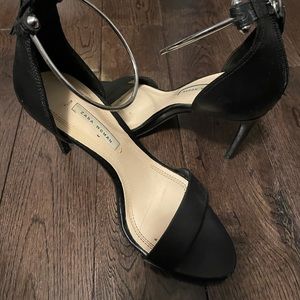 Zara black heels